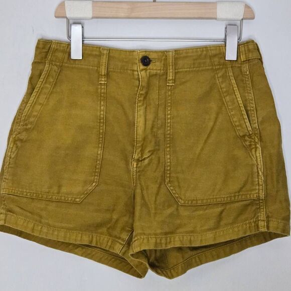 Madewell Relaxed Military Shorts Size 26 Chino - Picture 2 of 5